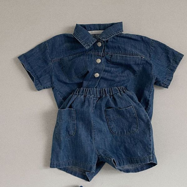 clothing sets toddler baby boys girls clothes suit denim short sleeved shirtshorts korean style 0-5yrs baby boys girl clothing set for summe, White
clothing sets toddler baby boys girls clothes suit denim short sleeved shirtshorts korean style 0-5yrs baby boys girl clothing set for summe, White