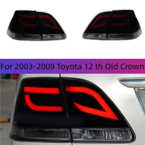 car styling tail lights for 20 03-20 09 toyota 12th old crown taillight assembly refit led running light dynamic turn signal brake lamp
car styling tail lights for 20 03-20 09 toyota 12th old crown taillight assembly refit led running light dynamic turn signal brake lamp