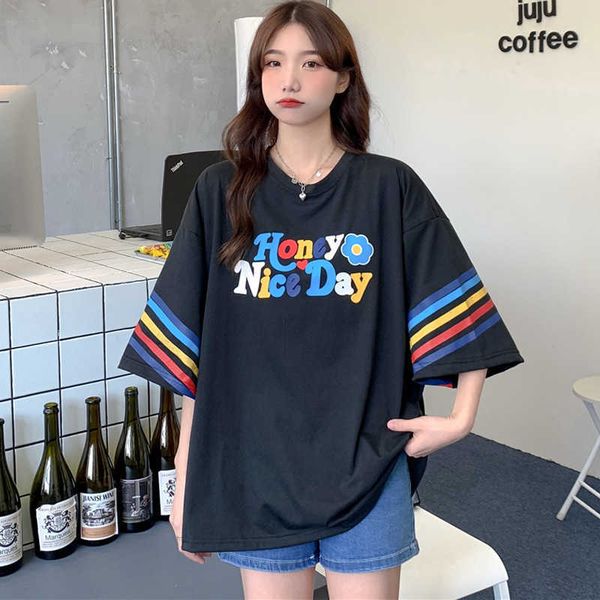 women's t-shirt fashion cotton funny graphic tshirts harajuku y2k streetwear oversized t shirt korean dents black tees woman's cl, White
women's t-shirt fashion cotton funny graphic tshirts harajuku y2k streetwear oversized t shirt korean dents black tees woman's cl, White