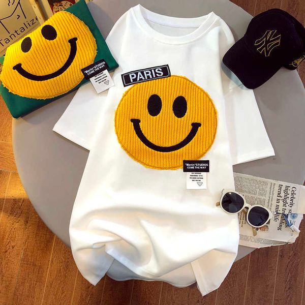 women's t-shirt summer 2022 womens fashion cotton white women clothes loose short sleeve tshirts kaii clothes harajuku female j230504
women's t-shirt summer 2022 womens fashion cotton white women clothes loose short sleeve tshirts kaii clothes harajuku female j230504