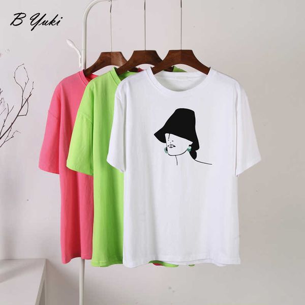 women's t-shirt blessyuki harajuku simple character printed t shirt women 2023 summer 100 cotton soft printed tees female korean graphi, White
women's t-shirt blessyuki harajuku simple character printed t shirt women 2023 summer 100 cotton soft printed tees female korean graphi, White