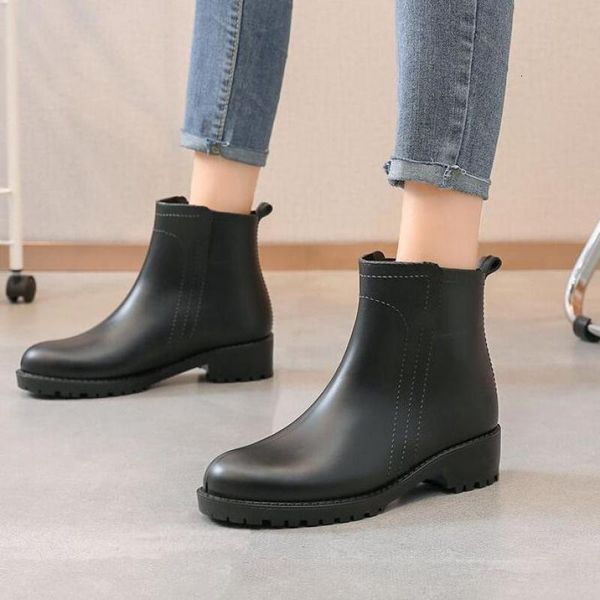 rain boots 3540 womens waterproof springautumn female pvc 4cm heel slipon solid nonslip low barrel ladies shoesr hw30 230504, Black;red
rain boots 3540 womens waterproof springautumn female pvc 4cm heel slipon solid nonslip low barrel ladies shoesr hw30 230504, Black;red