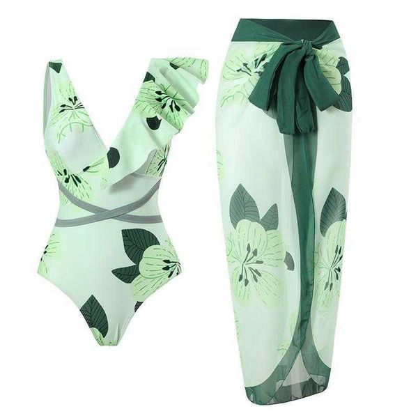 internet celebrity two swimsuits piece asymmetric lotus leaf flying edge one swimsuit elegant printed sheath dress, White;black
internet celebrity two swimsuits piece asymmetric lotus leaf flying edge one swimsuit elegant printed sheath dress, White;black