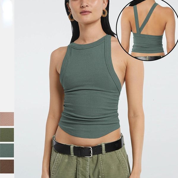 camisoles tanks womens vest rib knit pit strip backless girl womens fitting sleeveless tank 230505, Black;white
camisoles tanks womens vest rib knit pit strip backless girl womens fitting sleeveless tank 230505, Black;white