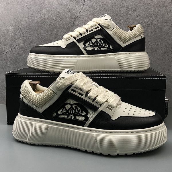 italian designer dress wedding party shoes spring breathable vulcanized outdoor casual sneakers round toe thick bottom business driving walk, Black
italian designer dress wedding party shoes spring breathable vulcanized outdoor casual sneakers round toe thick bottom business driving walk, Black