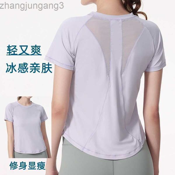desginer alo yoga t shirt women's sports t-shirt dress thin round neck breathable gym running mesh short sleeve, White
desginer alo yoga t shirt women's sports t-shirt dress thin round neck breathable gym running mesh short sleeve, White