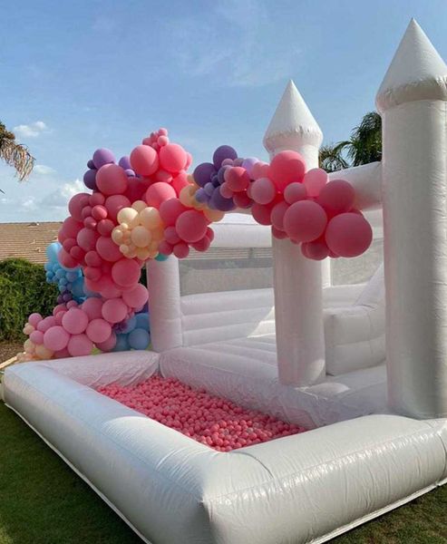 pvc jumper inflatable wedding white bounce combo castle with slide and ball pit jumping bed bouncy castle pink bouncer house moonwalk for fu
pvc jumper inflatable wedding white bounce combo castle with slide and ball pit jumping bed bouncy castle pink bouncer house moonwalk for fu