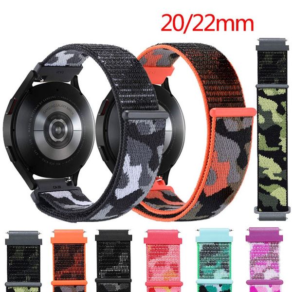 20mm 22mm watch strap for samsung galaxy watch 5 4 3 41 45mm camouflage nylon loop band bracelet active2 40 44mm bip gtr gt2pro/gt/2/2e gspr, Black;brown
20mm 22mm watch strap for samsung galaxy watch 5 4 3 41 45mm camouflage nylon loop band bracelet active2 40 44mm bip gtr gt2pro/gt/2/2e gspr, Black;brown