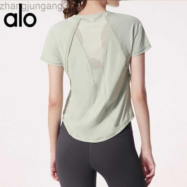 desginer alo yoga t shirt summer cool clothes women's fitness jump sports short sleeve pilates training t-shirt, White
desginer alo yoga t shirt summer cool clothes women's fitness jump sports short sleeve pilates training t-shirt, White