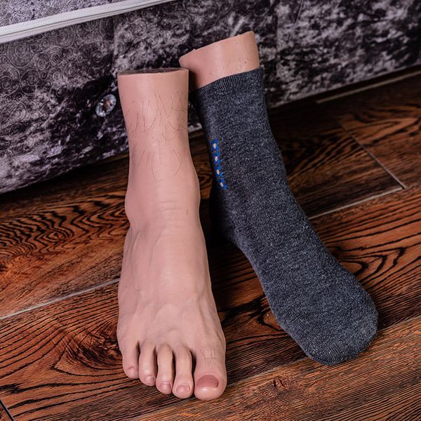 costume accessories male foot model 3d flexible 11 mannequin fake foot skin texture display model, Silver
costume accessories male foot model 3d flexible 11 mannequin fake foot skin texture display model, Silver