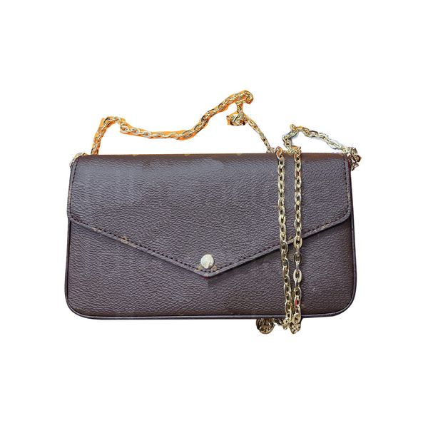 multi felicie pochette designer wallets three in one shoulder bag m61276 fashion ladies crossbody bags chain bags with box 10a quality three, Red;black
multi felicie pochette designer wallets three in one shoulder bag m61276 fashion ladies crossbody bags chain bags with box 10a quality three, Red;black