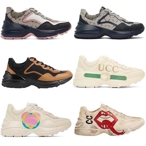 Designer Shoes Casual Shoes Men Women's Rhyton Sneaker Lip Sports Thick Soled Cartoon Letters Thick Soleg Family Beige Camel Outdoor Men Women Shoes, #5
Designer Shoes Casual Shoes Men Women's Rhyton Sneaker Lip Sports Thick Soled Cartoon Letters Thick Soleg Family Beige Camel Outdoor Men Women Shoes, #5