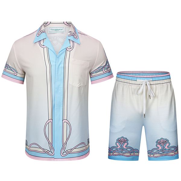 designer mens shorts casablanca fashion polo neck short sleeve shirt set casual flower horse head print masao san silk quick drying beach sh
designer mens shorts casablanca fashion polo neck short sleeve shirt set casual flower horse head print masao san silk quick drying beach sh