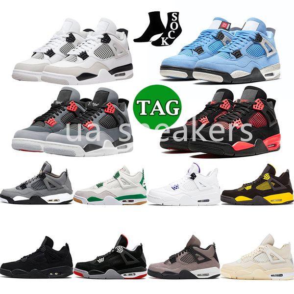 2023 4 4s basketball shoes infrared authentic thunder pine green university blue thunder military black cat men women trainer outdoor sports
2023 4 4s basketball shoes infrared authentic thunder pine green university blue thunder military black cat men women trainer outdoor sports