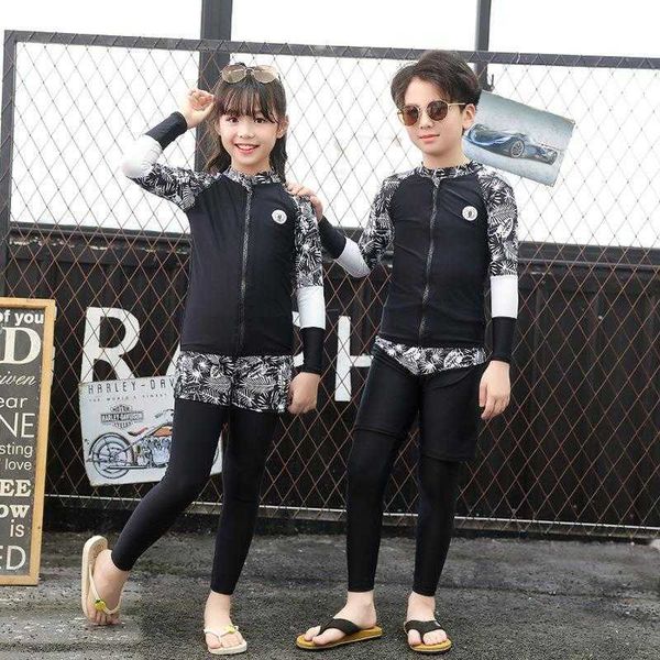 childrens swimsuit diving suit two pieces boys and girls split clothes long sleeved trousers medium big children swimming bikini, Blue
childrens swimsuit diving suit two pieces boys and girls split clothes long sleeved trousers medium big children swimming bikini, Blue