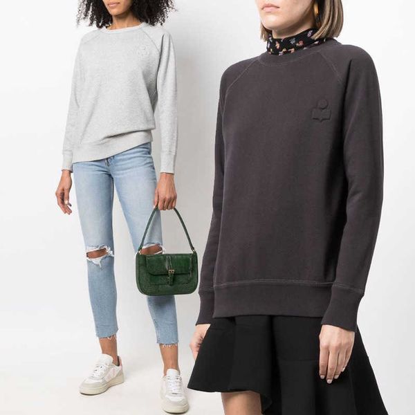 isabel marant designer sweatshirt new fashion pullover cotton round neck women neck sweater, Black
isabel marant designer sweatshirt new fashion pullover cotton round neck women neck sweater, Black