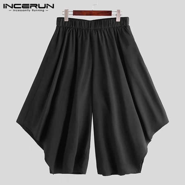 pants incerun fashion men harem pants 2020 elastic waist solid color joggers loose irregular skirt trousers streetwear dance pants men, Black
pants incerun fashion men harem pants 2020 elastic waist solid color joggers loose irregular skirt trousers streetwear dance pants men, Black