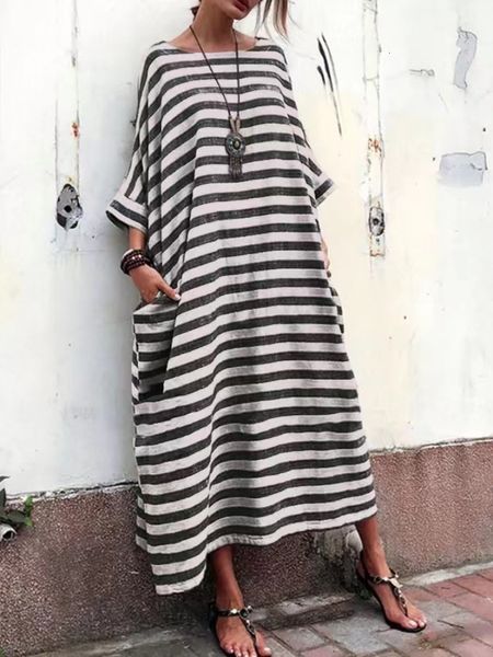 casual dresses casual striped print loose long dress elegant female home wear robe white black stripe ropa mujer 4xl 5xl vestidos non strech, Black;gray
casual dresses casual striped print loose long dress elegant female home wear robe white black stripe ropa mujer 4xl 5xl vestidos non strech, Black;gray
