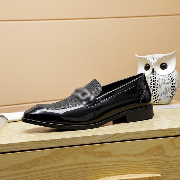 designer men's fashion shoes casual cover foot leather shoes soft comfortable non-slip outsole, Black
designer men's fashion shoes casual cover foot leather shoes soft comfortable non-slip outsole, Black