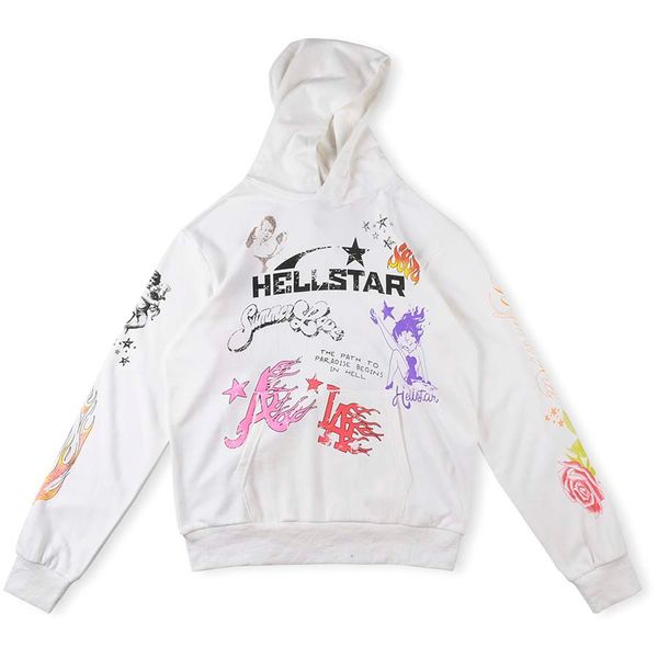 white hoodies sweatshirts eur size men womens doodle printed hip hop fleece hoode men's 23fw, Black;brown
white hoodies sweatshirts eur size men womens doodle printed hip hop fleece hoode men's 23fw, Black;brown
