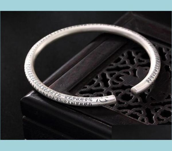 bangle s999 sterling sier prajna paramita heart sutra pure bracelet retro opening tibetan buddhist drop delivery 2021 jewelry brac9888515, Black
bangle s999 sterling sier prajna paramita heart sutra pure bracelet retro opening tibetan buddhist drop delivery 2021 jewelry brac9888515, Black