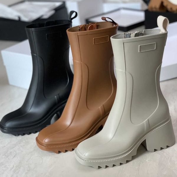 women designer rain boot betty beeled zip mid-calf motorcycle boots pvc rubber square toe thick heel platform shoes waterproof welly rainsho, Black
women designer rain boot betty beeled zip mid-calf motorcycle boots pvc rubber square toe thick heel platform shoes waterproof welly rainsho, Black
