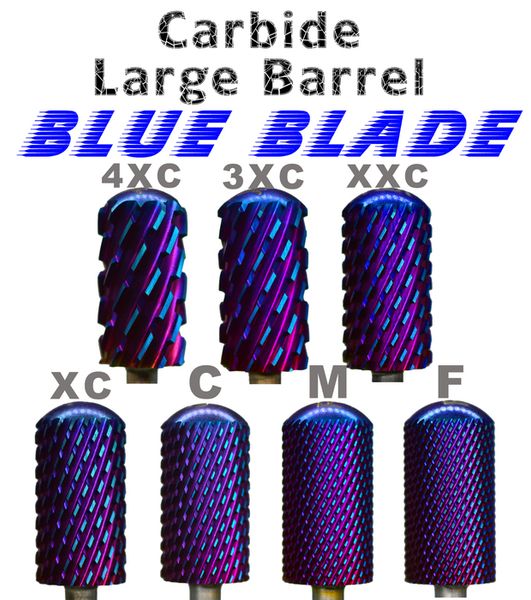 nail art equipment nailtools tungsten 66 large round blue blade carbide strongest barrel drill bit and remover for powder 230505, Silver
nail art equipment nailtools tungsten 66 large round blue blade carbide strongest barrel drill bit and remover for powder 230505, Silver