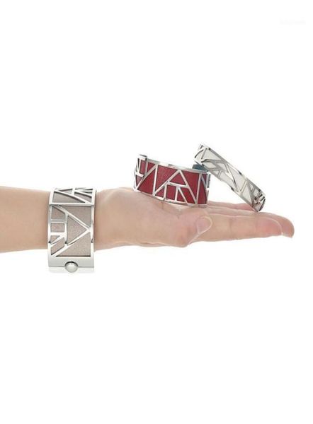 bangle cremo women charm stainless steel bracelets gold arm cuff bangles femme bijoux manchette interchangeable leather pulseras16062784, Black
bangle cremo women charm stainless steel bracelets gold arm cuff bangles femme bijoux manchette interchangeable leather pulseras16062784, Black