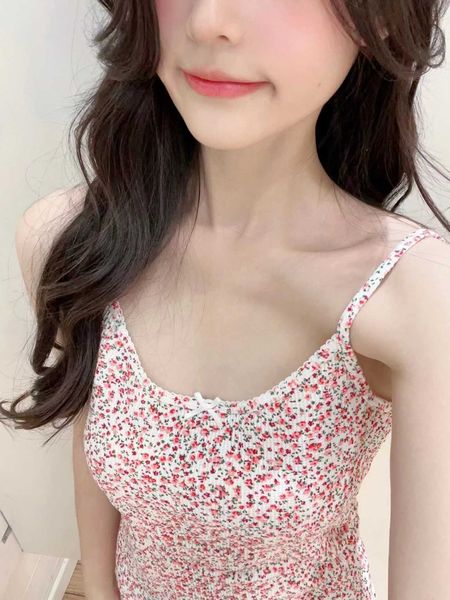 fragmented bm lace flower strap summer bow tie lace edge versatile slim casual tank for women, White
fragmented bm lace flower strap summer bow tie lace edge versatile slim casual tank for women, White