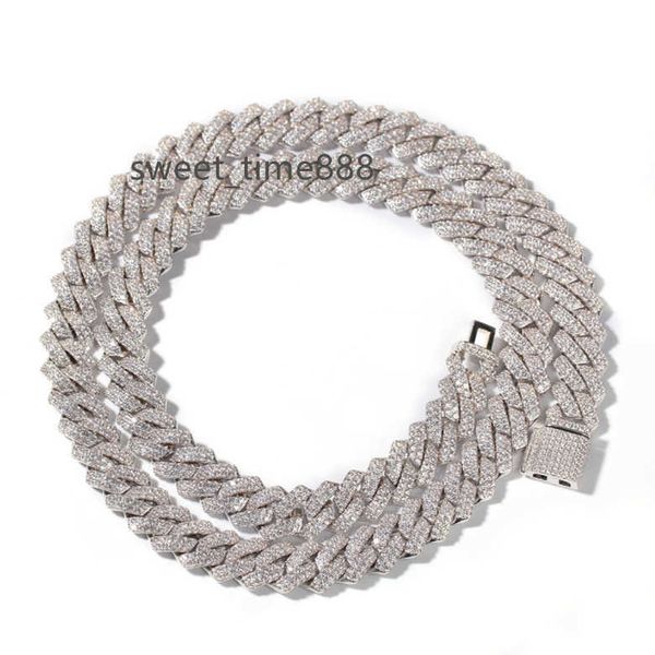 foxi men women hip hop jewelry 13mm cuban chain iced out cz prong cuban link chain necklace diamond cuban chain, Silver
foxi men women hip hop jewelry 13mm cuban chain iced out cz prong cuban link chain necklace diamond cuban chain, Silver