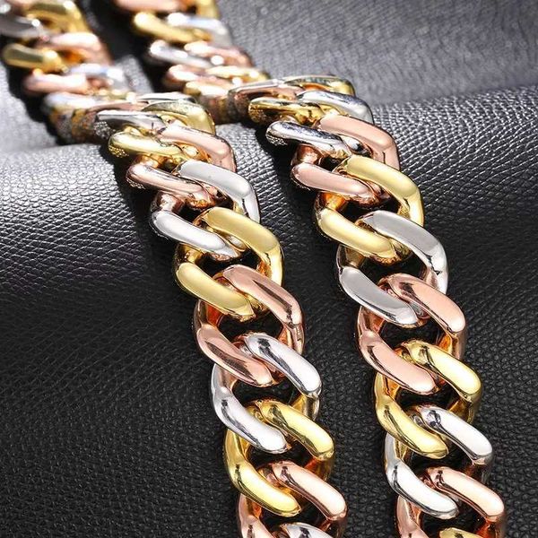 oem odm service fine jewelry 3 tones custom 925 sterling silver vvs moissanite iced out cuban link chain necklace for men
oem odm service fine jewelry 3 tones custom 925 sterling silver vvs moissanite iced out cuban link chain necklace for men