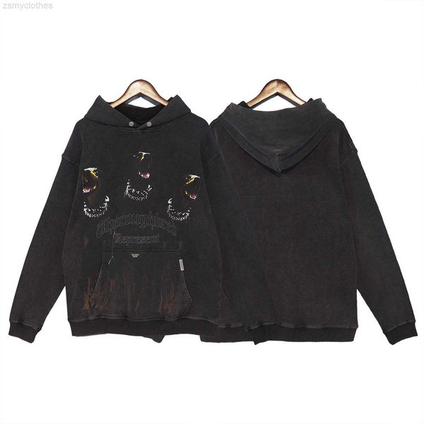 men's hoodies sweatshirts represent high street doberman pattern hip hop loose oversized hooded sweater men and women couple sports hoo, Black
men's hoodies sweatshirts represent high street doberman pattern hip hop loose oversized hooded sweater men and women couple sports hoo, Black
