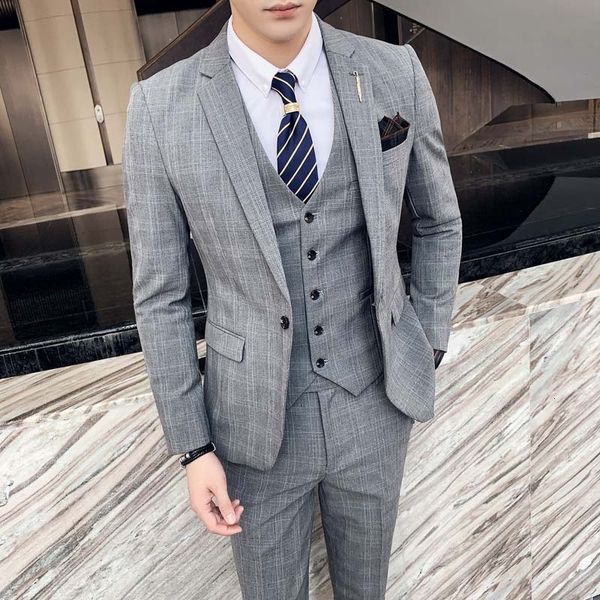 men's suits blazers fashion suit men's suit three-piece british casual business wedding dress slim groom trend blazers costume hom, White;black
men's suits blazers fashion suit men's suit three-piece british casual business wedding dress slim groom trend blazers costume hom, White;black