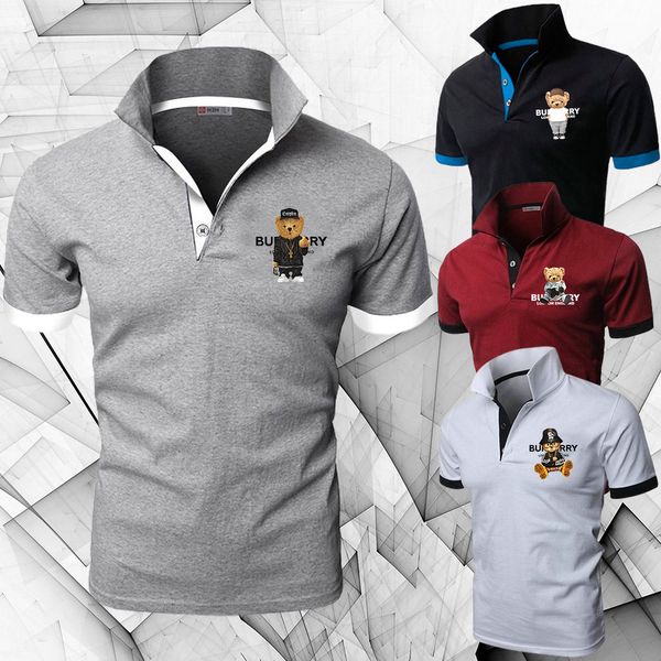 men's polos business polo t shirts for men golf workout sports cloth luxury classic breathable short sleeve outdoor man work wear 2305, White;black
men's polos business polo t shirts for men golf workout sports cloth luxury classic breathable short sleeve outdoor man work wear 2305, White;black