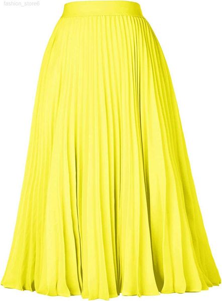 grace karin women high elastic waist pleated chiffon skirt midi swing a-line skirts, Black
grace karin women high elastic waist pleated chiffon skirt midi swing a-line skirts, Black
