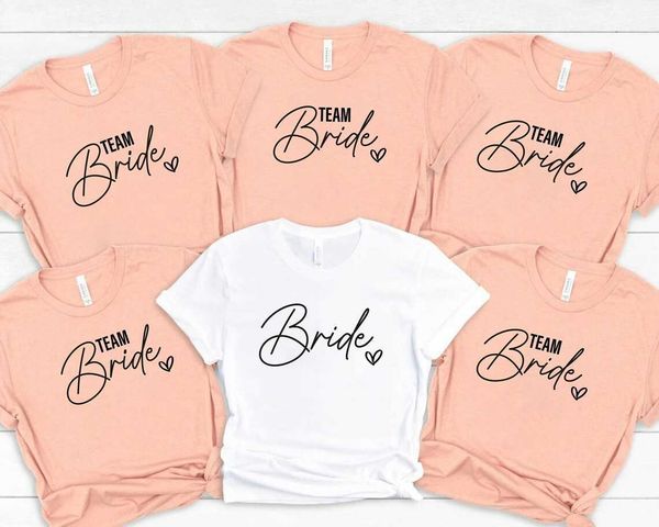 team bride bachelorette wedding party men evjf tee shirt casual ladies basic o-collar pink short sleeved t-shirt girl, White;black
team bride bachelorette wedding party men evjf tee shirt casual ladies basic o-collar pink short sleeved t-shirt girl, White;black