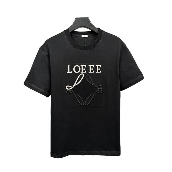 summer mens womens designers t shirt fashion print short sleeves loose oversize luxury tshirt casual street loewee tees, White;black
summer mens womens designers t shirt fashion print short sleeves loose oversize luxury tshirt casual street loewee tees, White;black