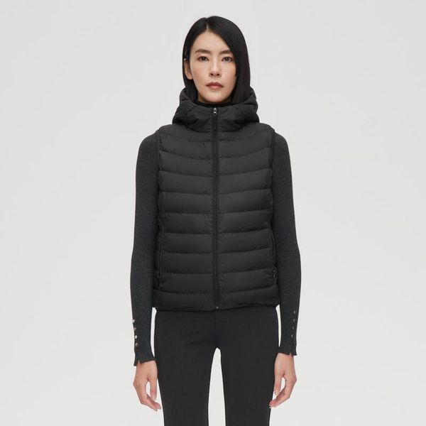 vests bosideng 2021 new winter down vest 90% duck down waistcoat warm thin light b10131010, Black;white
vests bosideng 2021 new winter down vest 90% duck down waistcoat warm thin light b10131010, Black;white