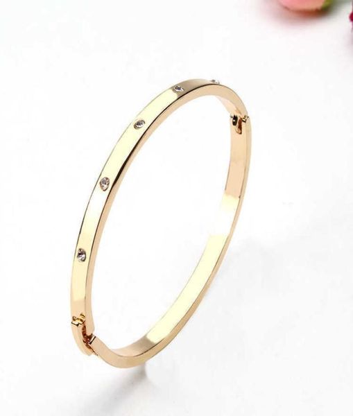 wedding jewelry bangle new fashion simple gold plated diamond set bracelet alloy bracelet small frh versatile hand jewelry valenti6038393, Black
wedding jewelry bangle new fashion simple gold plated diamond set bracelet alloy bracelet small frh versatile hand jewelry valenti6038393, Black