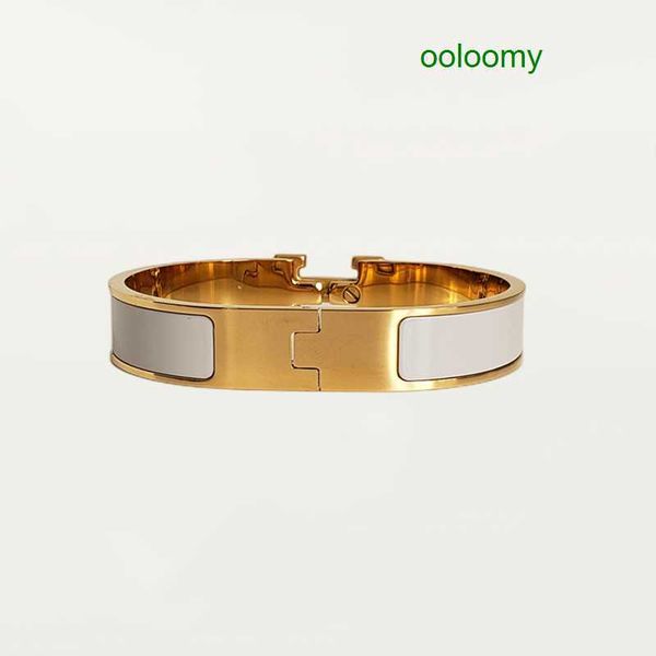 classic h bracelet designer bangle luxury brand enamel bracelet 18k gold for men women birthday mother' day jewelry holiday gifts grfd, Black 
classic h bracelet designer bangle luxury brand enamel bracelet 18k gold for men women birthday mother' day jewelry holiday gifts grfd, Black