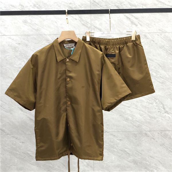 23ss usa plus size tee beach shirts flocked logo men fashion summer streetwear t shirt short sleeve nylon tshirt shorts sets tracksuit trunk, Black;brown
23ss usa plus size tee beach shirts flocked logo men fashion summer streetwear t shirt short sleeve nylon tshirt shorts sets tracksuit trunk, Black;brown