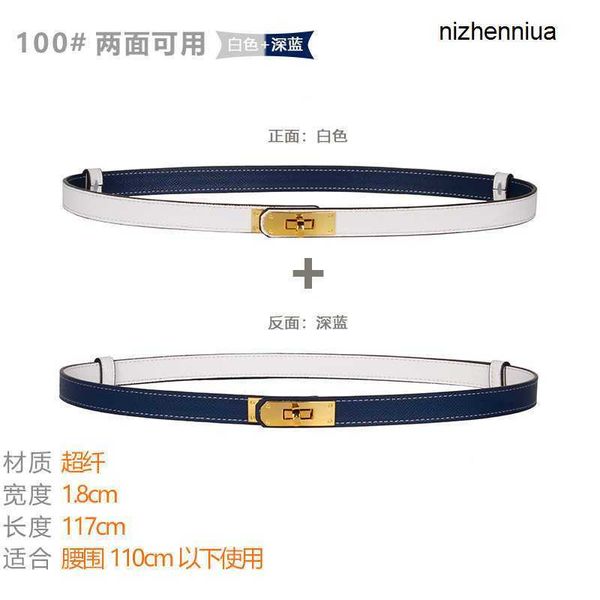 hermm luxury belt h family women s thin belt with dress pants decorative buckle versatile double sided white 83nt, Silver
hermm luxury belt h family women s thin belt with dress pants decorative buckle versatile double sided white 83nt, Silver