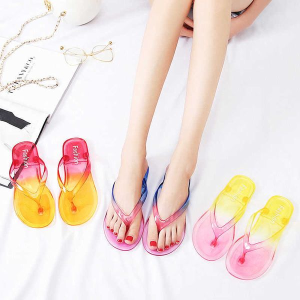 crystal jelly sandal female student korean version versatile trend ins harajuku style summer outwear soft soled herringbone slippers, Black
crystal jelly sandal female student korean version versatile trend ins harajuku style summer outwear soft soled herringbone slippers, Black