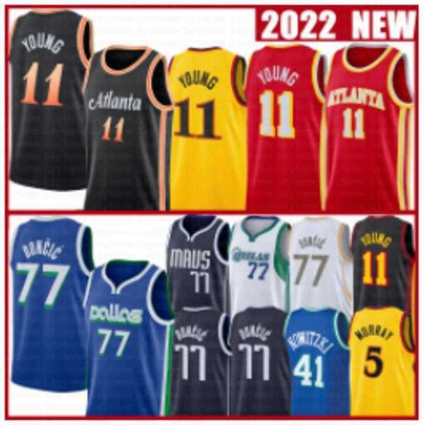 2022 23 luka doncic trae young basketball jerseys atlantas dirk nowitzki hawk dejounte murray maverick city shirt blue black edition jersey, Black;red
2022 23 luka doncic trae young basketball jerseys atlantas dirk nowitzki hawk dejounte murray maverick city shirt blue black edition jersey, Black;red