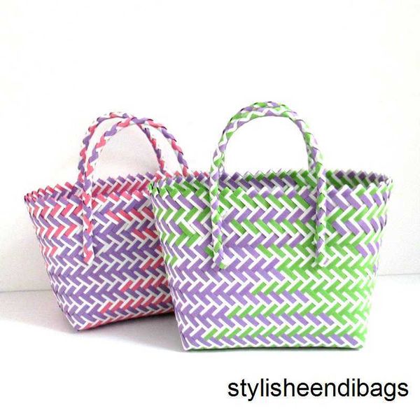 stylisheendibags evening bags plastic woven handbag colorful basket color matching vegetable basket bag beach bag popular women's bag
stylisheendibags evening bags plastic woven handbag colorful basket color matching vegetable basket bag beach bag popular women's bag