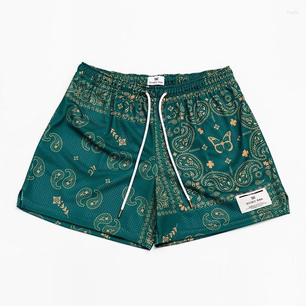men's shorts 2023 ryoko rain mesh mens trend paisley print gym basketball men workout running short pants, White;black
men's shorts 2023 ryoko rain mesh mens trend paisley print gym basketball men workout running short pants, White;black