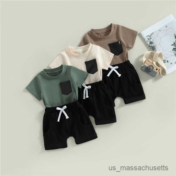 clothing sets toddler baby boys summer clothes sets outfits short sleeve leather pocket t-shirt and elastic waist shorts suit, White
clothing sets toddler baby boys summer clothes sets outfits short sleeve leather pocket t-shirt and elastic waist shorts suit, White