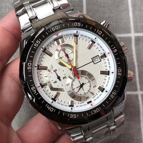 fashion men watch luxury business quartz watch famous designer watch 42mm multifunctional stainless steel strap sports watch, Slivery;black
fashion men watch luxury business quartz watch famous designer watch 42mm multifunctional stainless steel strap sports watch, Slivery;black