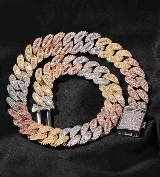 chains 16mm rose goldsilvergold 3 color luxury miami cuban link necklace prong setting baguette cubic zirconia hiphop jewelry 143600816, Silver
chains 16mm rose goldsilvergold 3 color luxury miami cuban link necklace prong setting baguette cubic zirconia hiphop jewelry 143600816, Silver