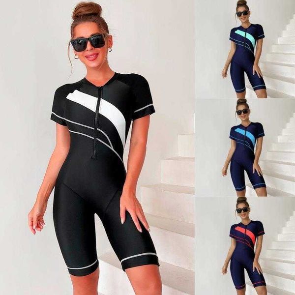 womens one piece color matching swimsuit diving tight quick drying swimming suit direct supply, White;black
womens one piece color matching swimsuit diving tight quick drying swimming suit direct supply, White;black